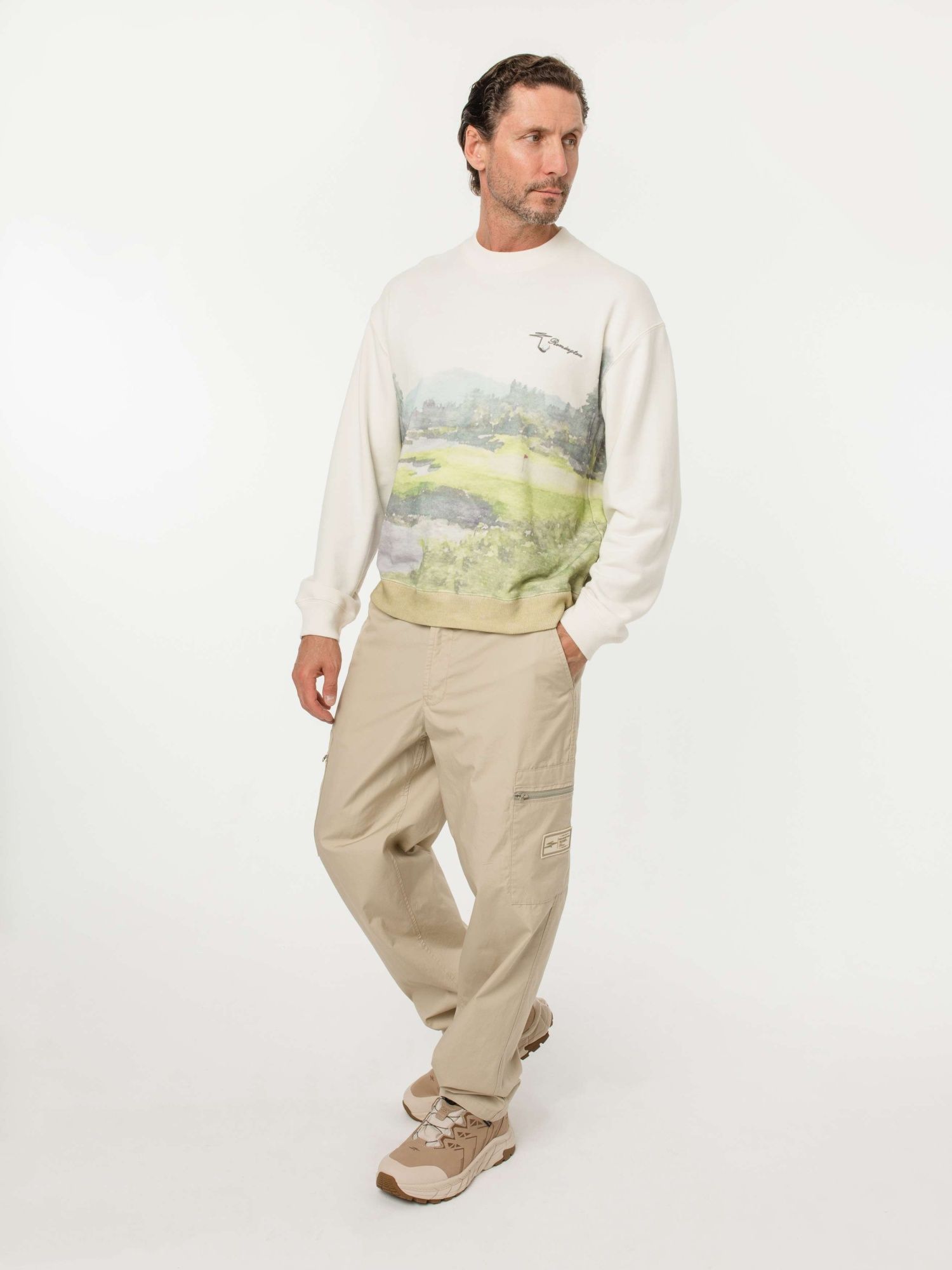 Свитшот Remington Golf Nature Beige