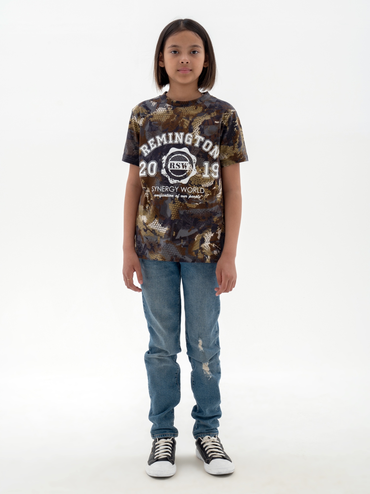 Футболка Remington Pathfinder  Unisex Women and Children Timber, фото, цена в интернет-магазине Remington SW Футболка Remington Pathfinder  Unisex Women and Children Timber, фото, цена
