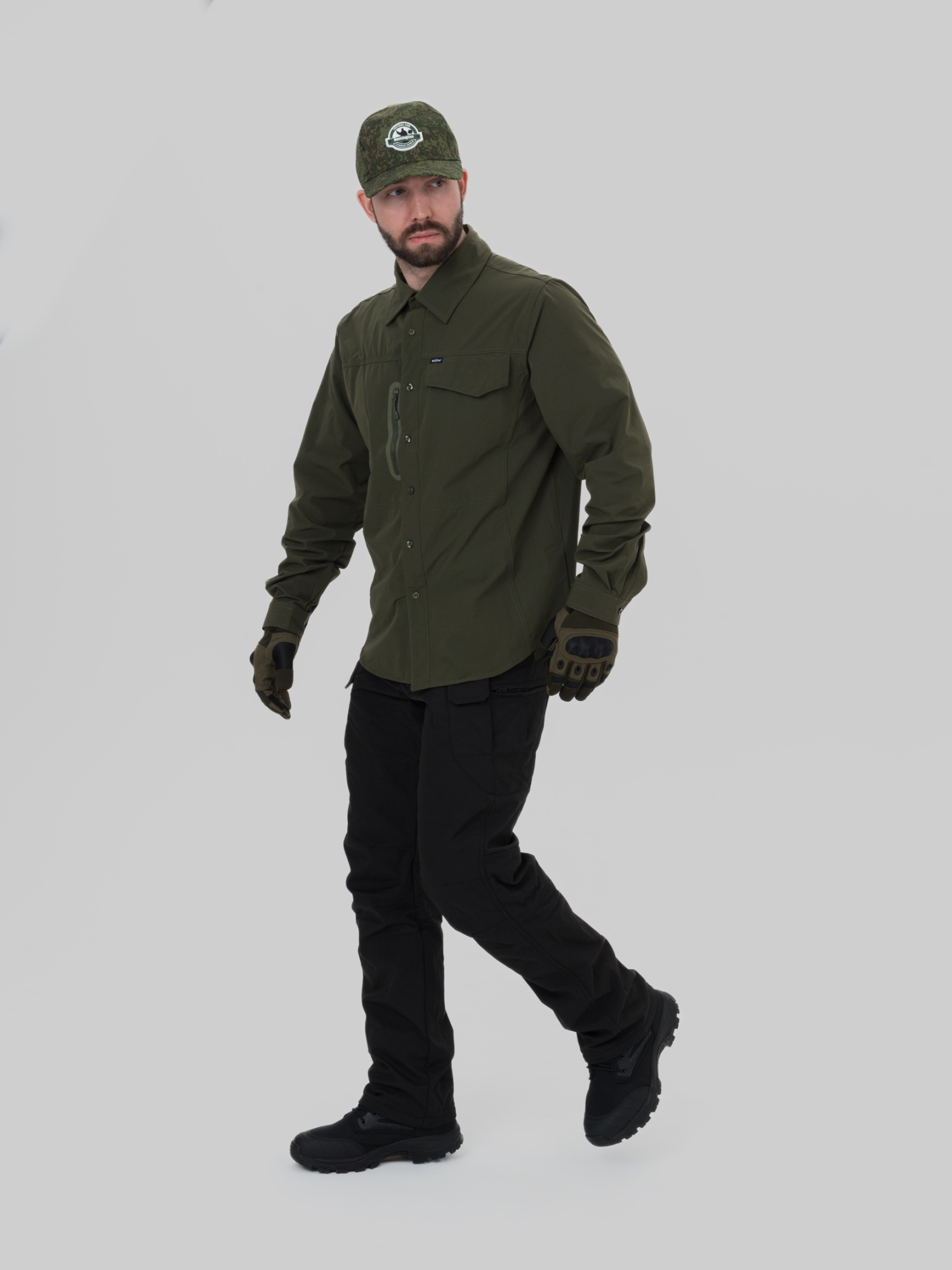 Рубашка Remington Tactical Quick-drying Shirt Army Green, фото, цена в интернет-магазине Remington SW Рубашка Remington Tactical Quick-drying Shirt Army Green, фото, цена