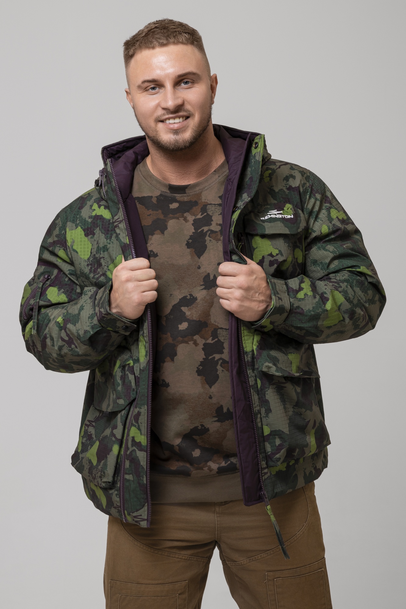 Куртка мужская Remington Sorbonne Multicolor, фото, цена