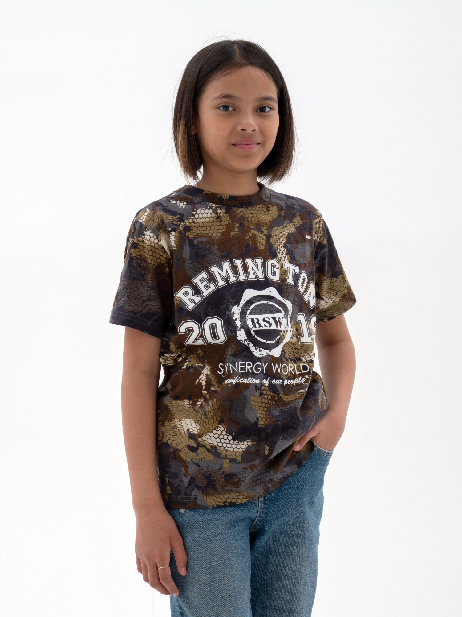 Футболка Remington Pathfinder  Unisex Women and Children Timber, фото, цена в интернет-магазине Remington SW Футболка Remington Pathfinder  Unisex Women and Children Timber, фото, цена