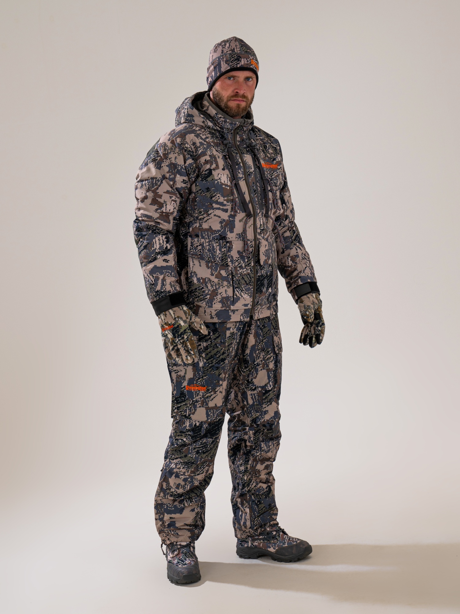 Зимний костюм для охоты Remington 3 в 1 Researcher Pro Figure, фото, цена в интернет-магазине Remington SW Зимний костюм для охоты Remington 3 в 1 Researcher Pro Figure, фото, цена