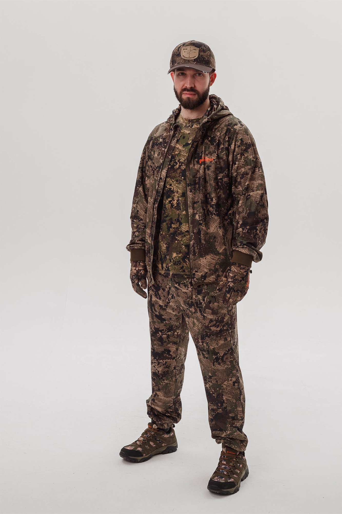 Летний костюм для охоты Remington Alabama Professional Green Forest, фото, цена в интернет-магазине Remington SW Летний костюм для охоты Remington Alabama Professional Green Forest, фото, цена