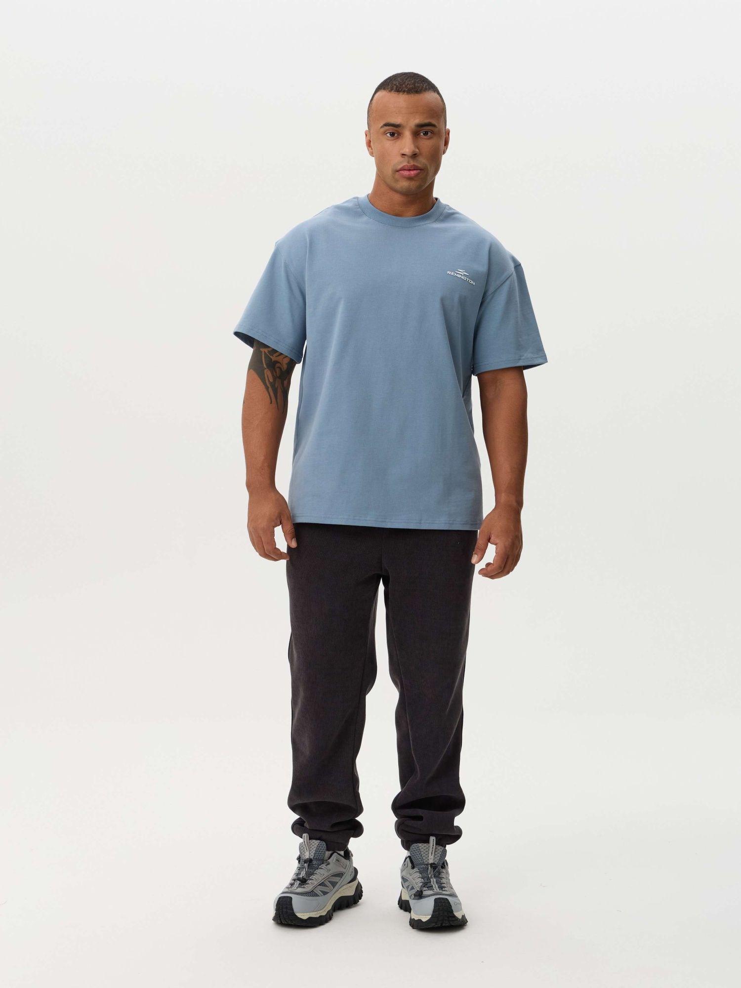 Футболка мужская Remington Casual Blue Light Shade