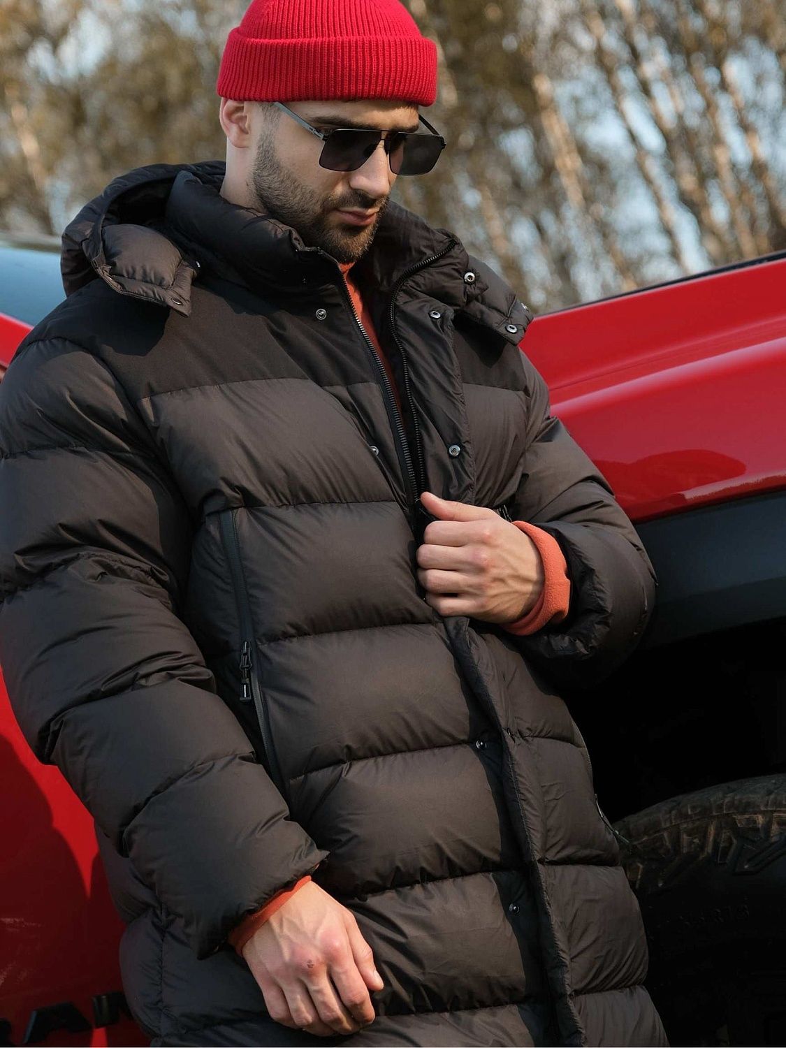 Пальто пуховое мужское Remington DOW2 Black