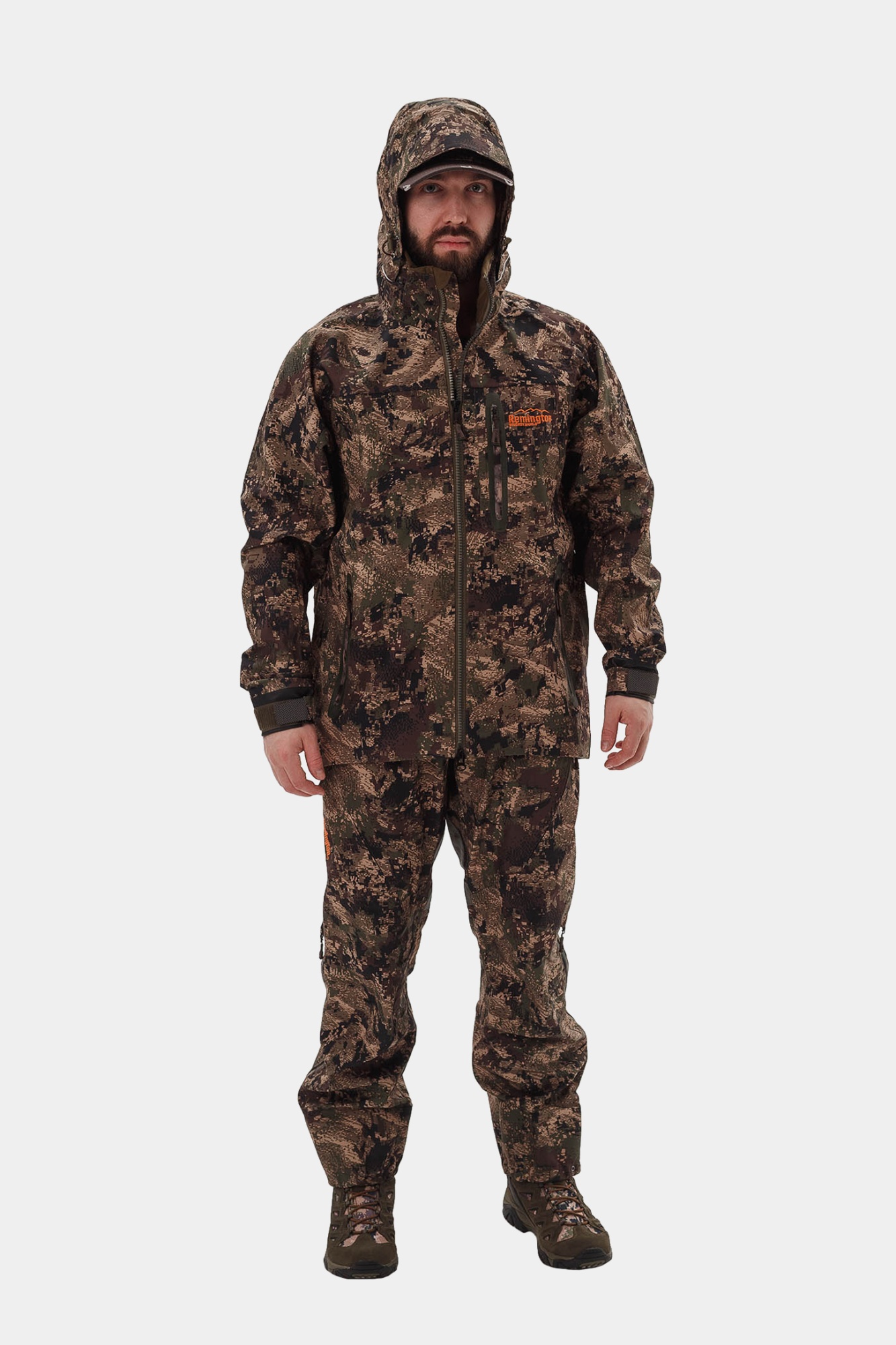 Охотничий костюм демисезонный Remington Stormfront Green forest, фото, цена в интернет-магазине Remington SW Охотничий костюм демисезонный Remington Stormfront Green forest, фото, цена