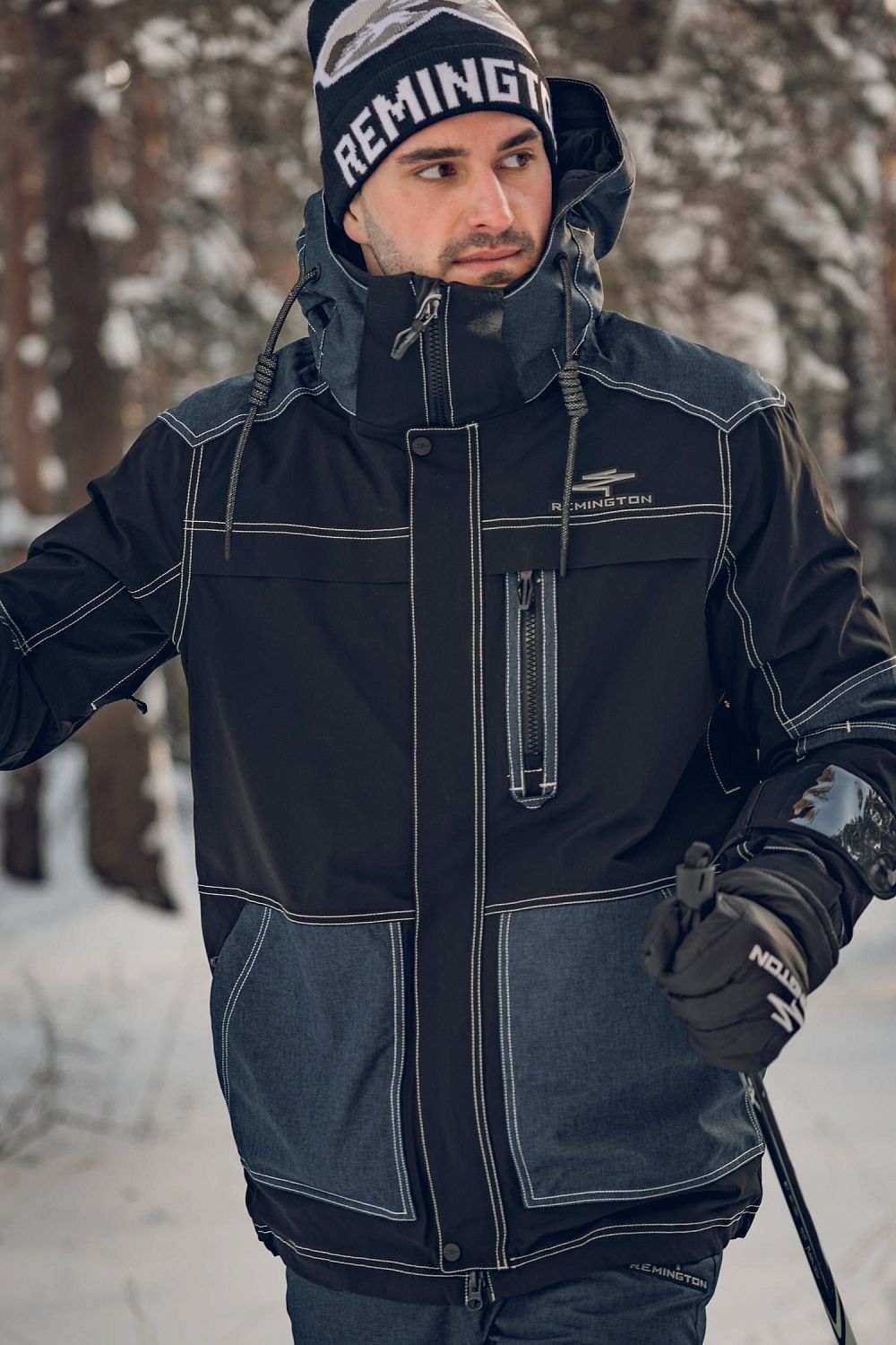 Шапка Remington Snowboard Black