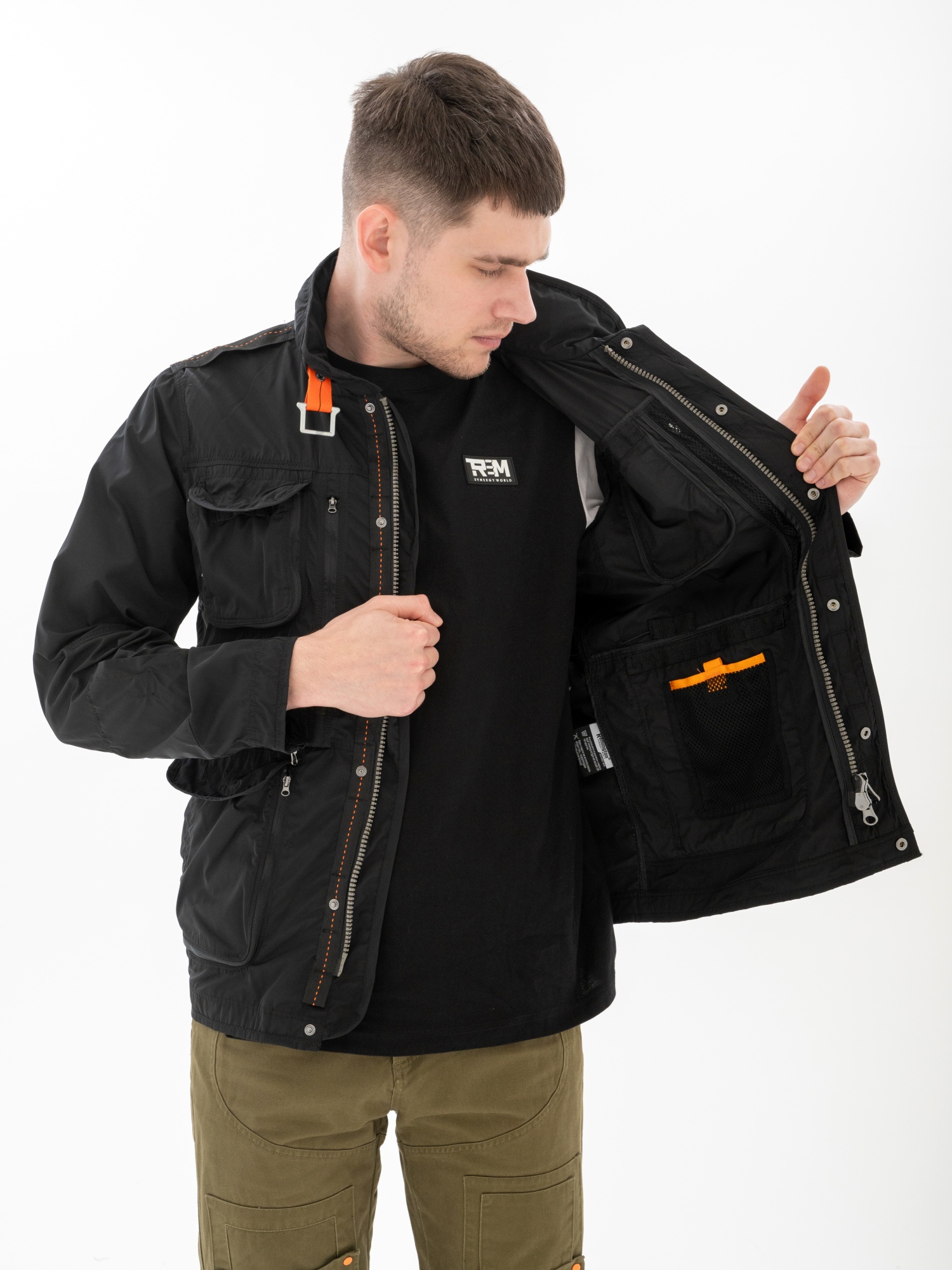 Ветровка Remington Streamer Black, фото, цена