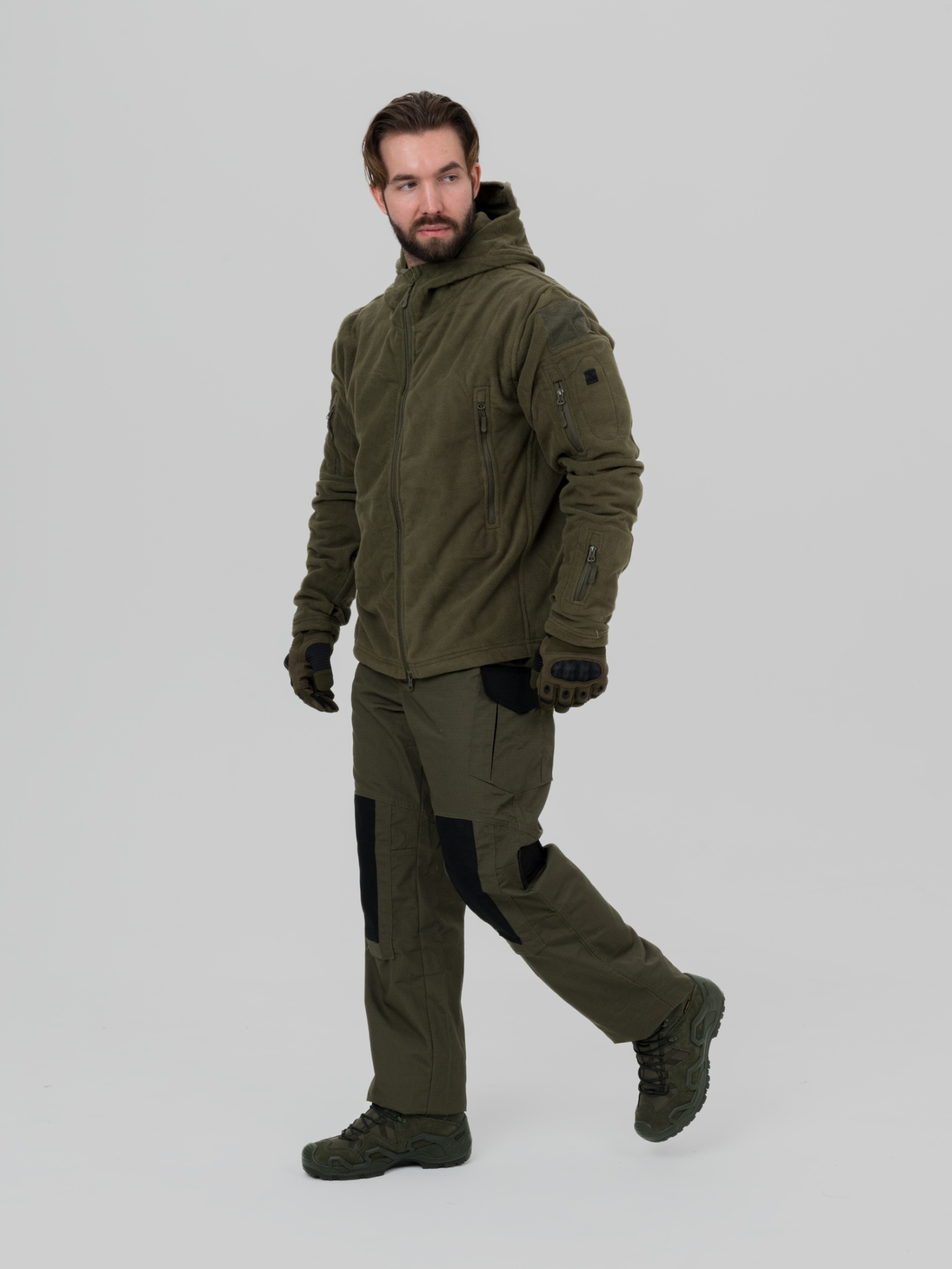 Джемпер Remington Cold-proof Tactical Fleece Army Green, фото, цена в интернет-магазине Remington SW Джемпер Remington Cold-proof Tactical Fleece Army Green, фото, цена