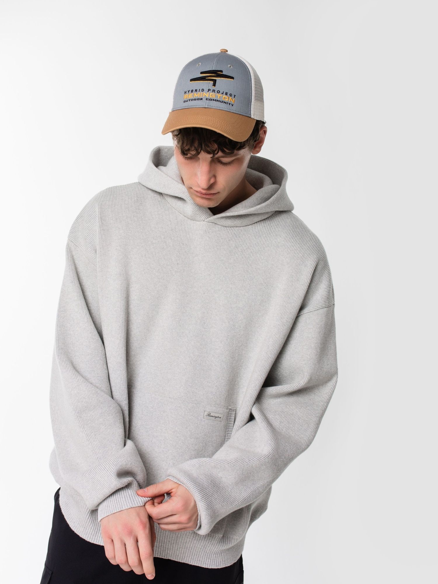 Худи Remington Knitted Gray