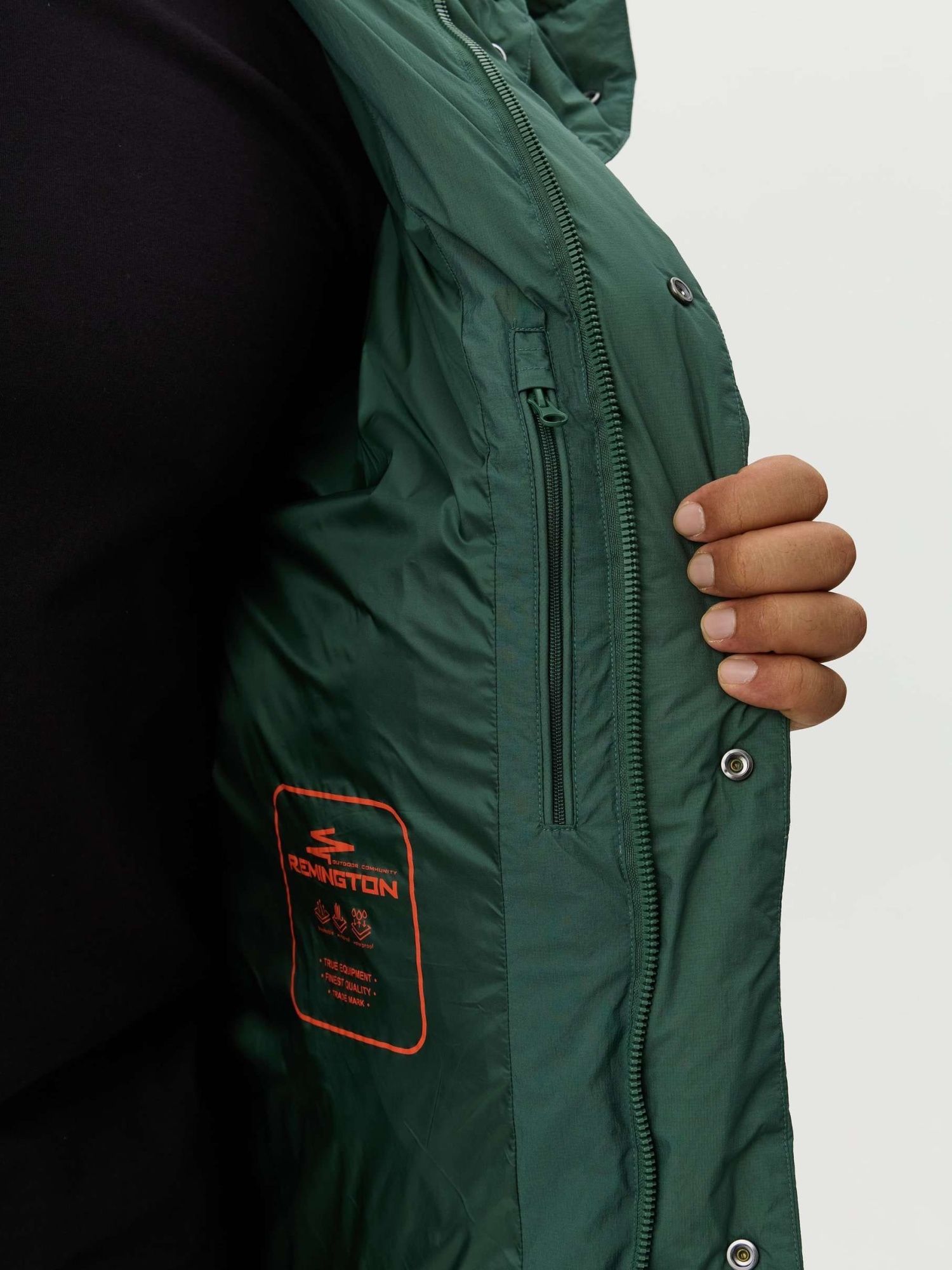 Куртка пуховая мужская Remington DOW1 Chrome Green