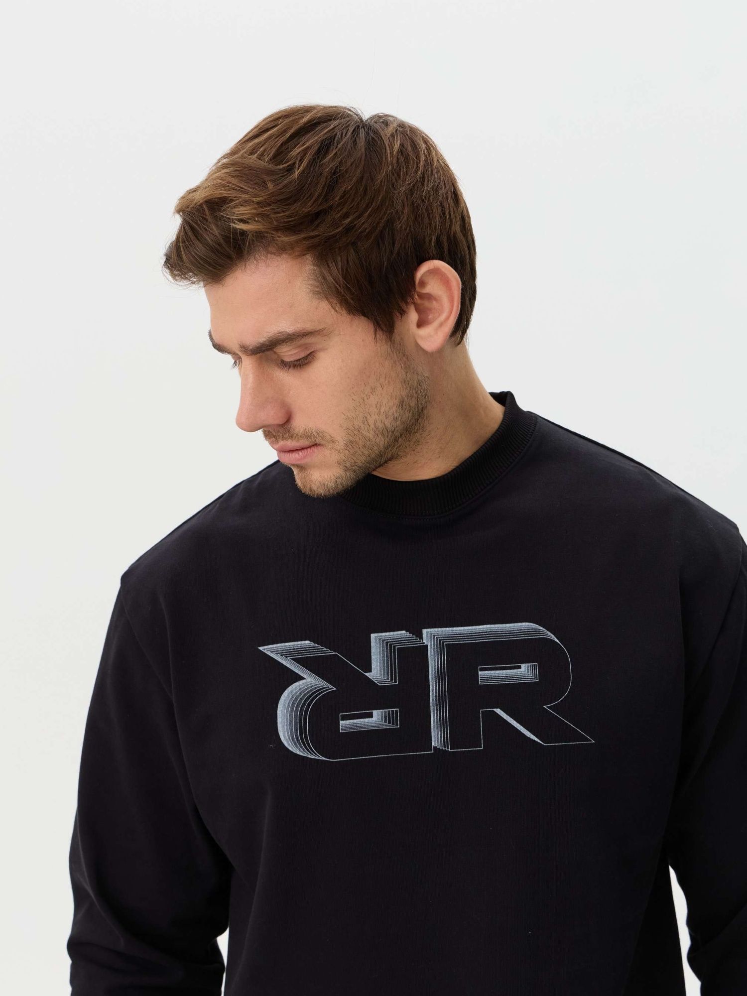 Футболка мужская с длинным рукавом Remington RR Black