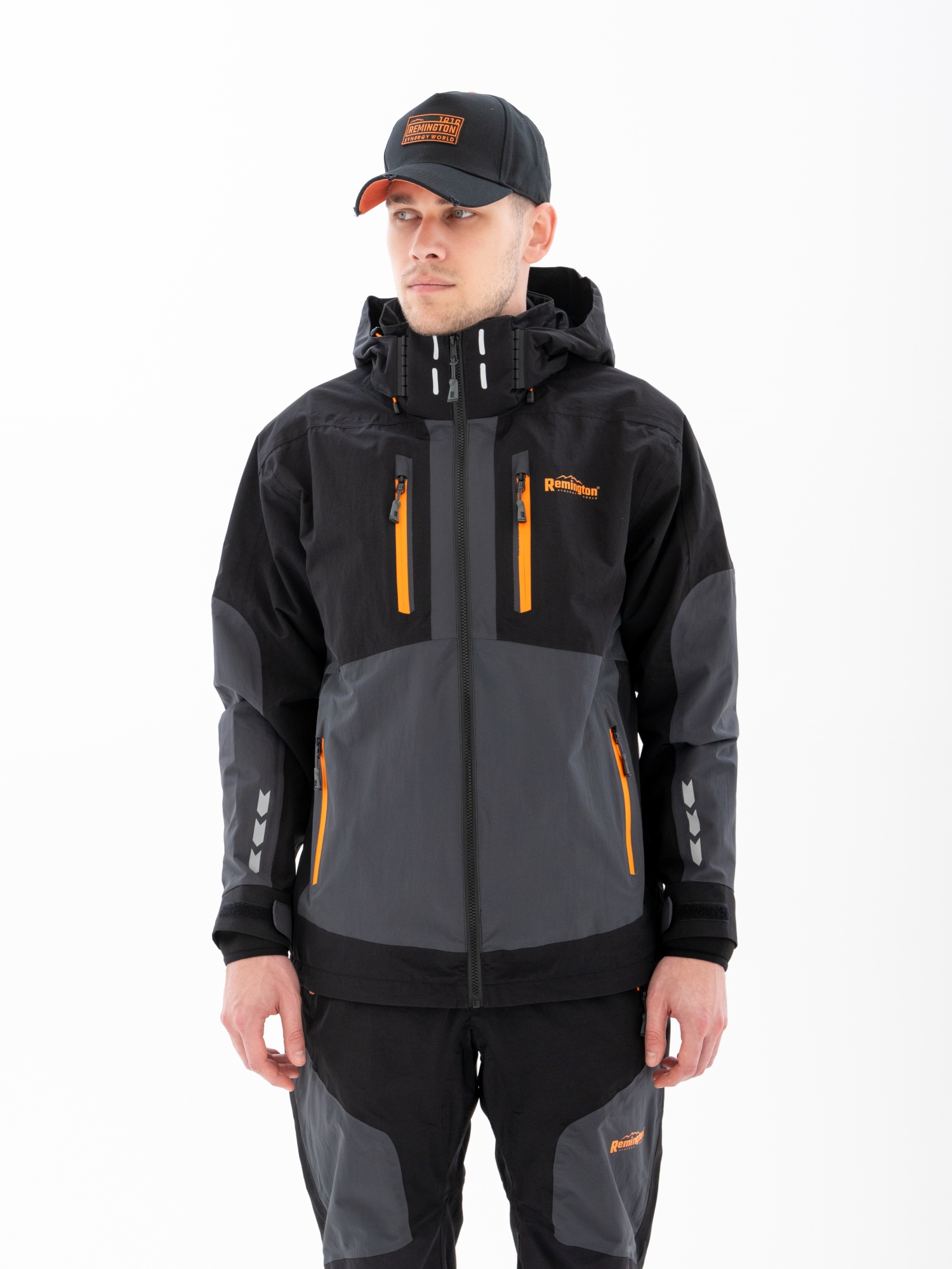Демисезонный костюм для рыбалки Remington Fishing  Great Take Black, фото, цена в интернет-магазине Remington SW Демисезонный костюм для рыбалки Remington Fishing  Great Take Black, фото, цена