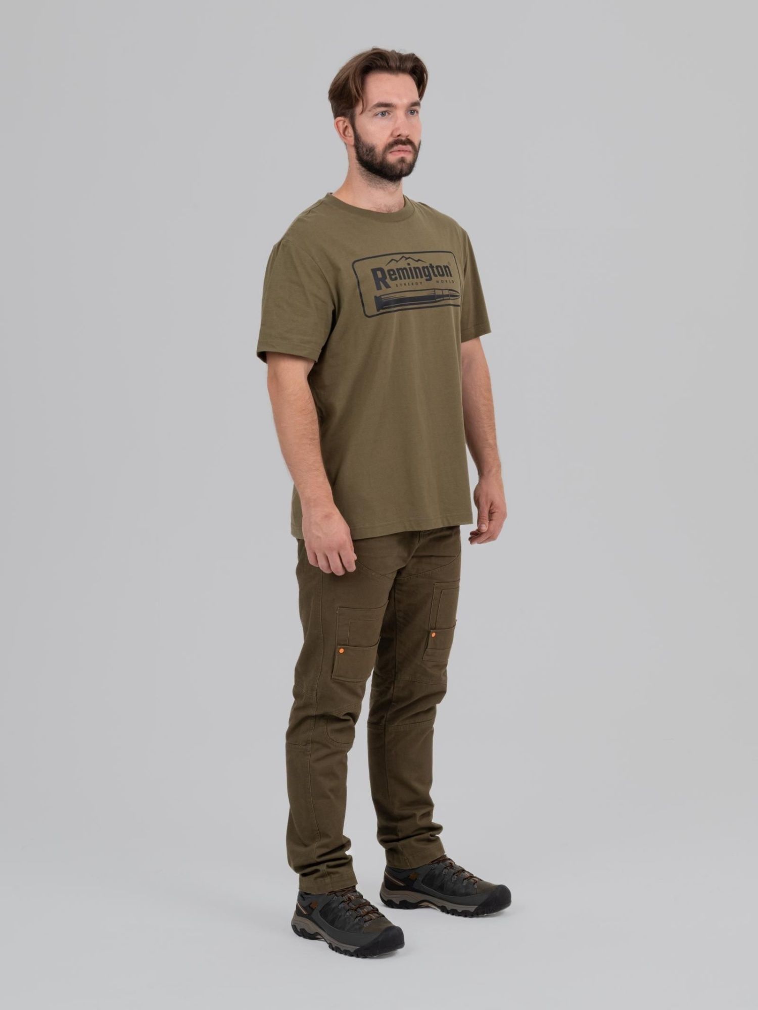 Футболка Remington Hunting Shell Shirts Dark Olive