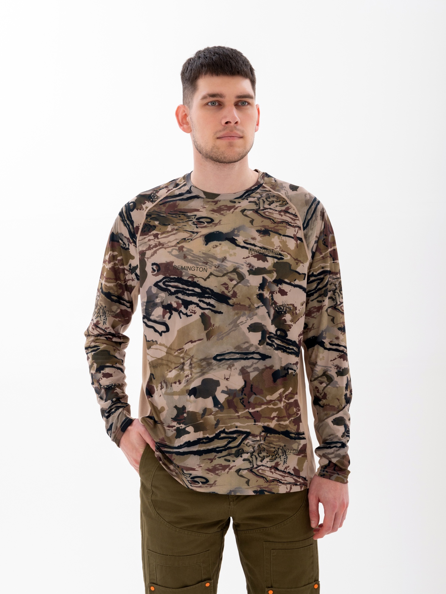 Лонгслив Remington Breathe Safari, фото, цена в интернет-магазине Remington SW Лонгслив Remington Breathe Safari, фото, цена