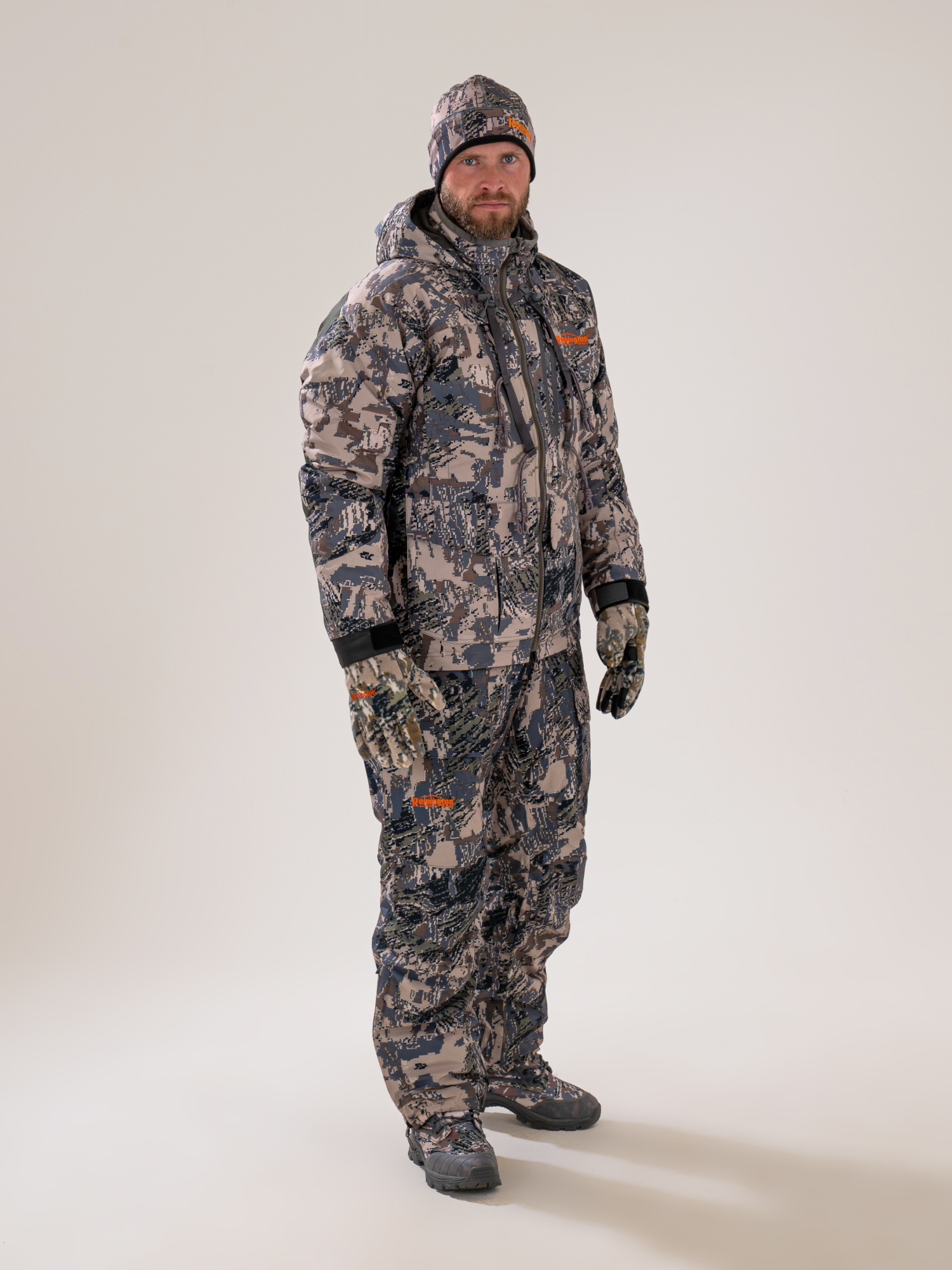 Зимний костюм для охоты Remington 3 в 1 Researcher Pro Figure, фото, цена в интернет-магазине Remington SW Зимний костюм для охоты Remington 3 в 1 Researcher Pro Figure, фото, цена