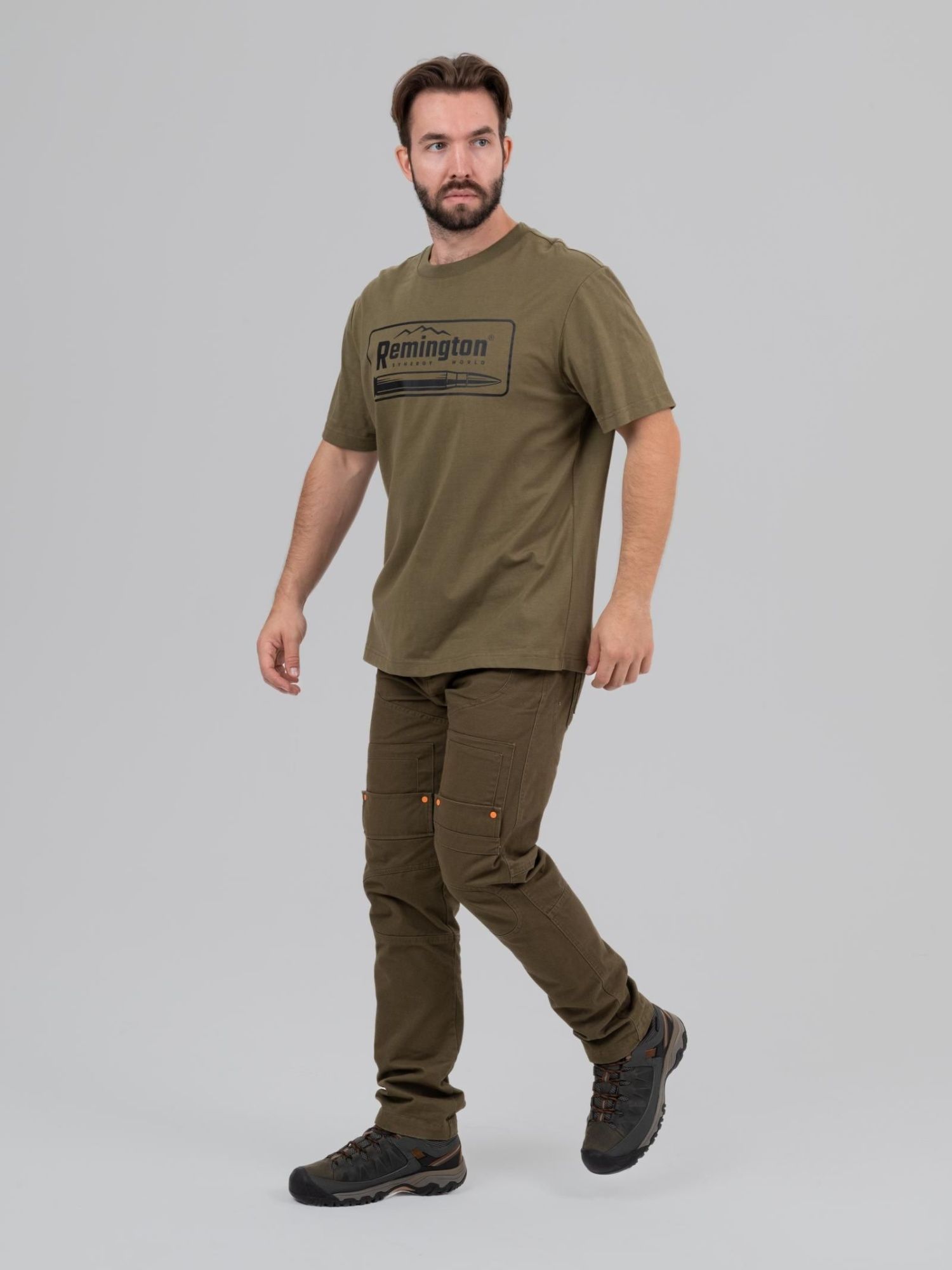 Футболка Remington Hunting Shell Shirts Dark Olive