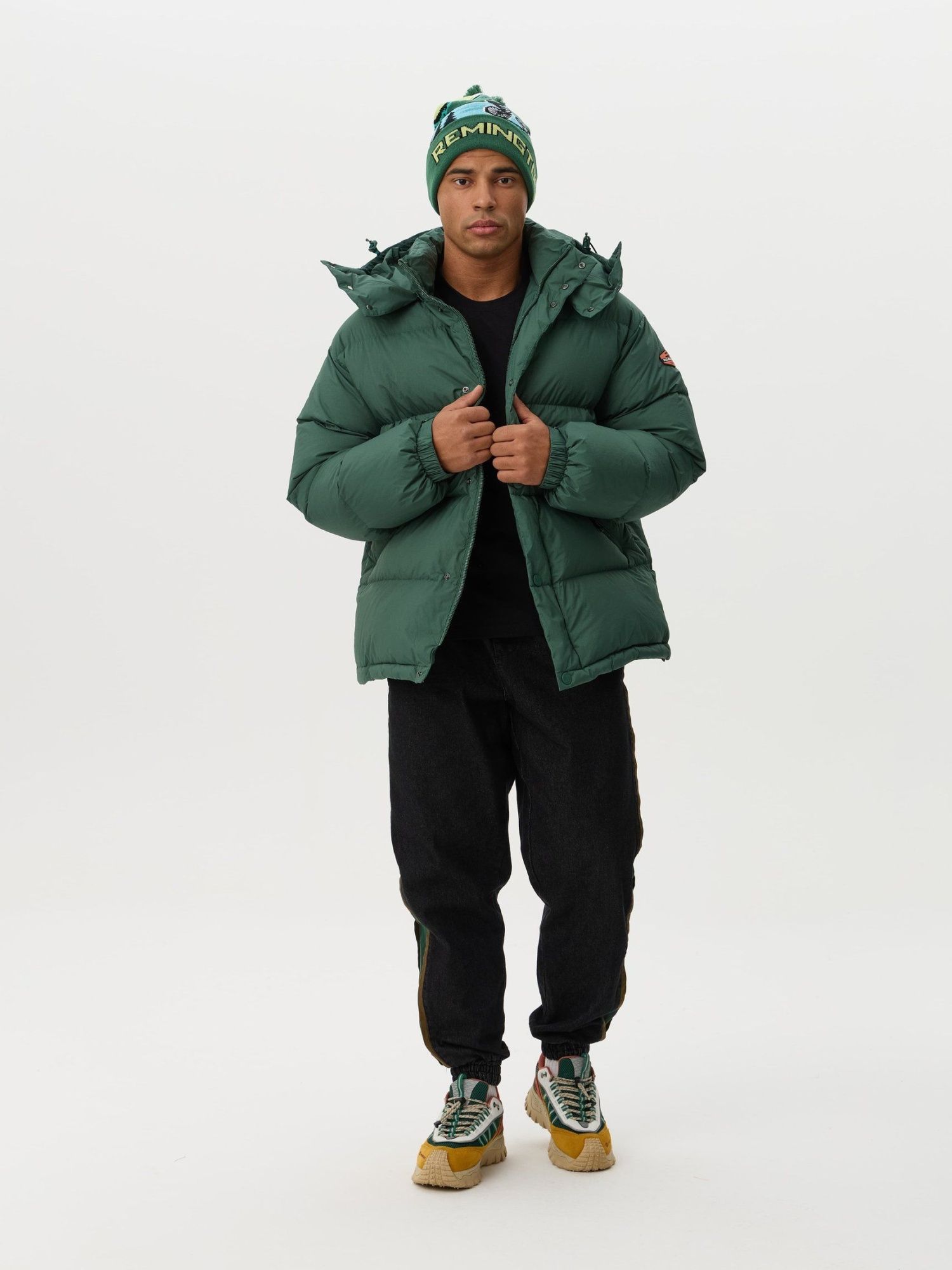 Куртка пуховая мужская Remington DOW1 Chrome Green