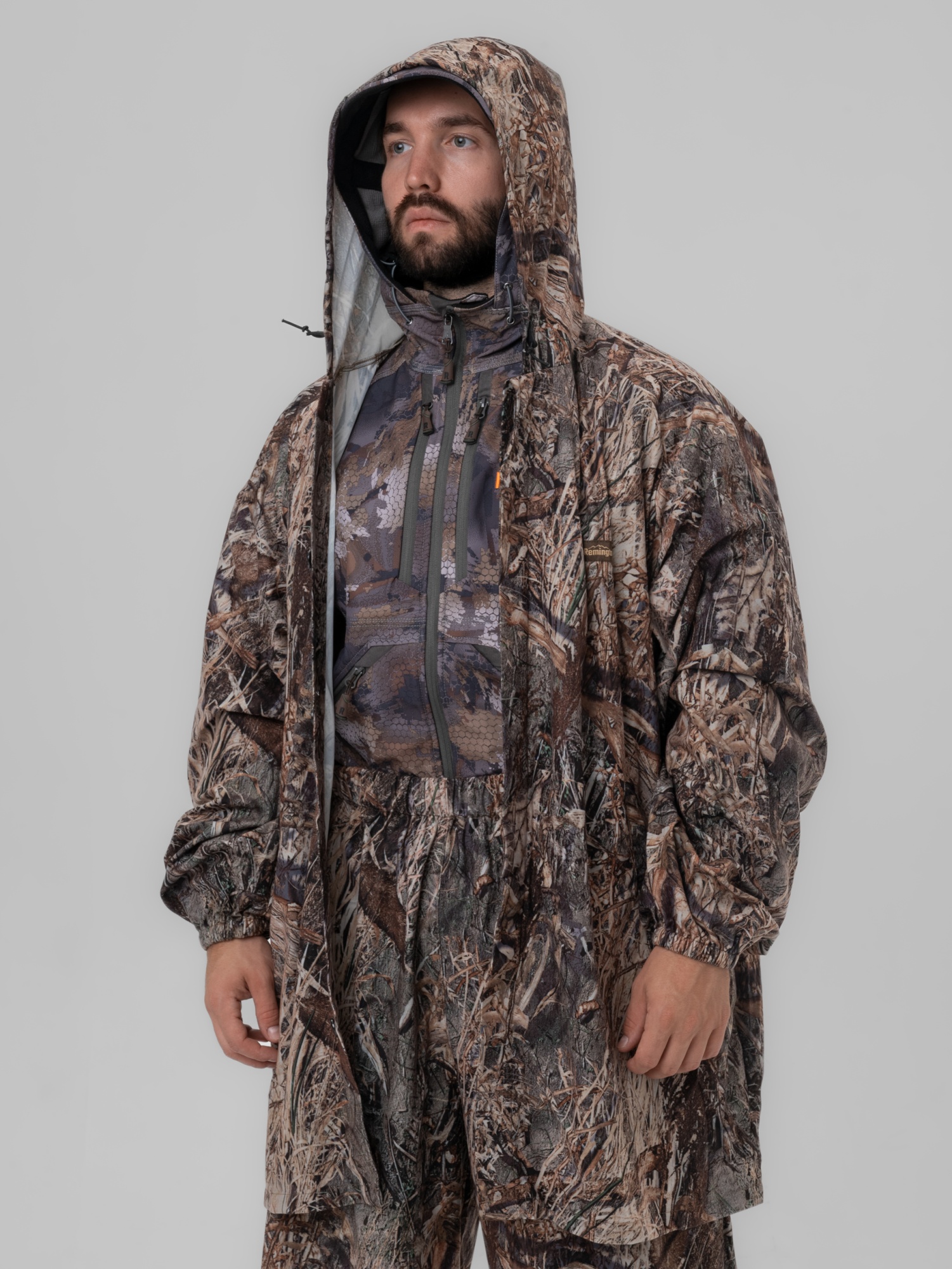 Охотничий костюм демисезонный Remington Late Autumn маскировочный, фото, цена в интернет-магазине Remington SW Охотничий костюм демисезонный Remington Late Autumn маскировочный, фото, цена