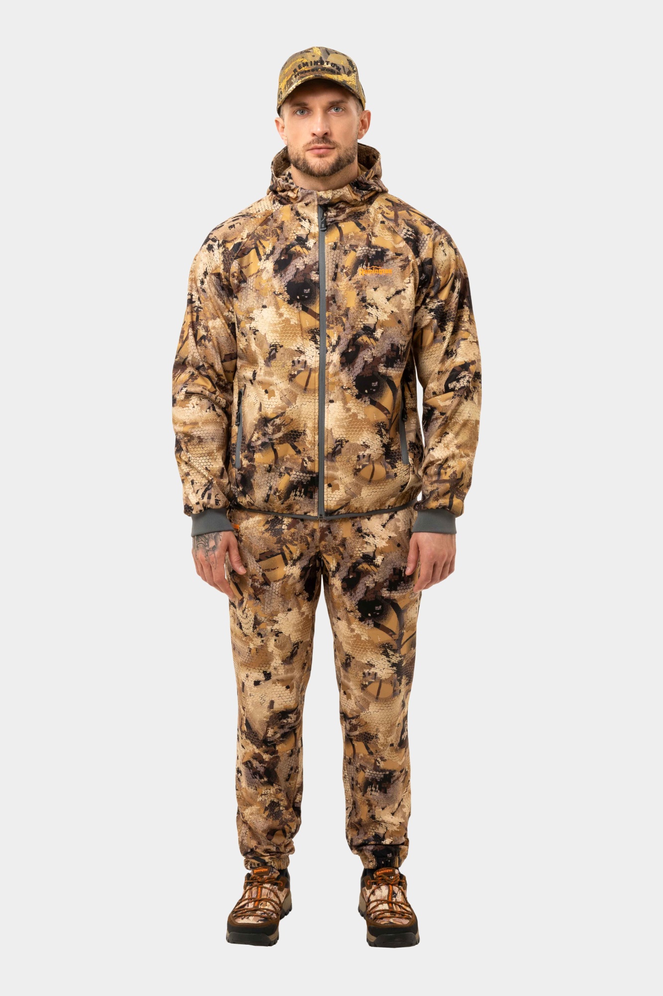 Летний костюм для охоты Remington Alabama Professional  Yellow Waterfowl Honeycombs, фото, цена в интернет-магазине Remington SW Летний костюм для охоты Remington Alabama Professional  Yellow Waterfowl Honeycombs, фото, цена