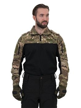 Лонгслив Remington Tactical Frog Long Sleeve Zipper Collar CP