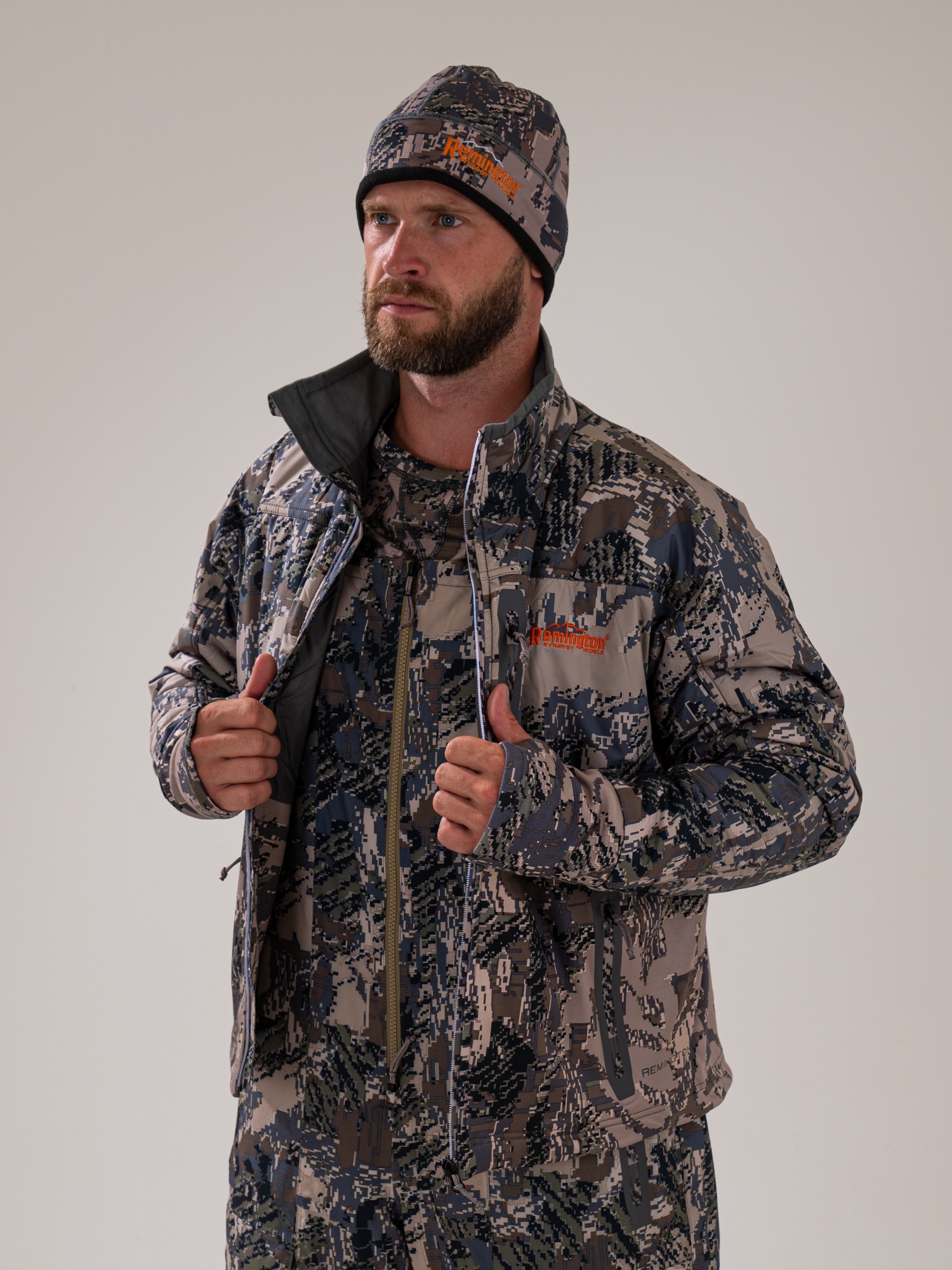 Зимний костюм для охоты Remington 3 в 1 Researcher Pro Figure, фото, цена в интернет-магазине Remington SW Зимний костюм для охоты Remington 3 в 1 Researcher Pro Figure, фото, цена