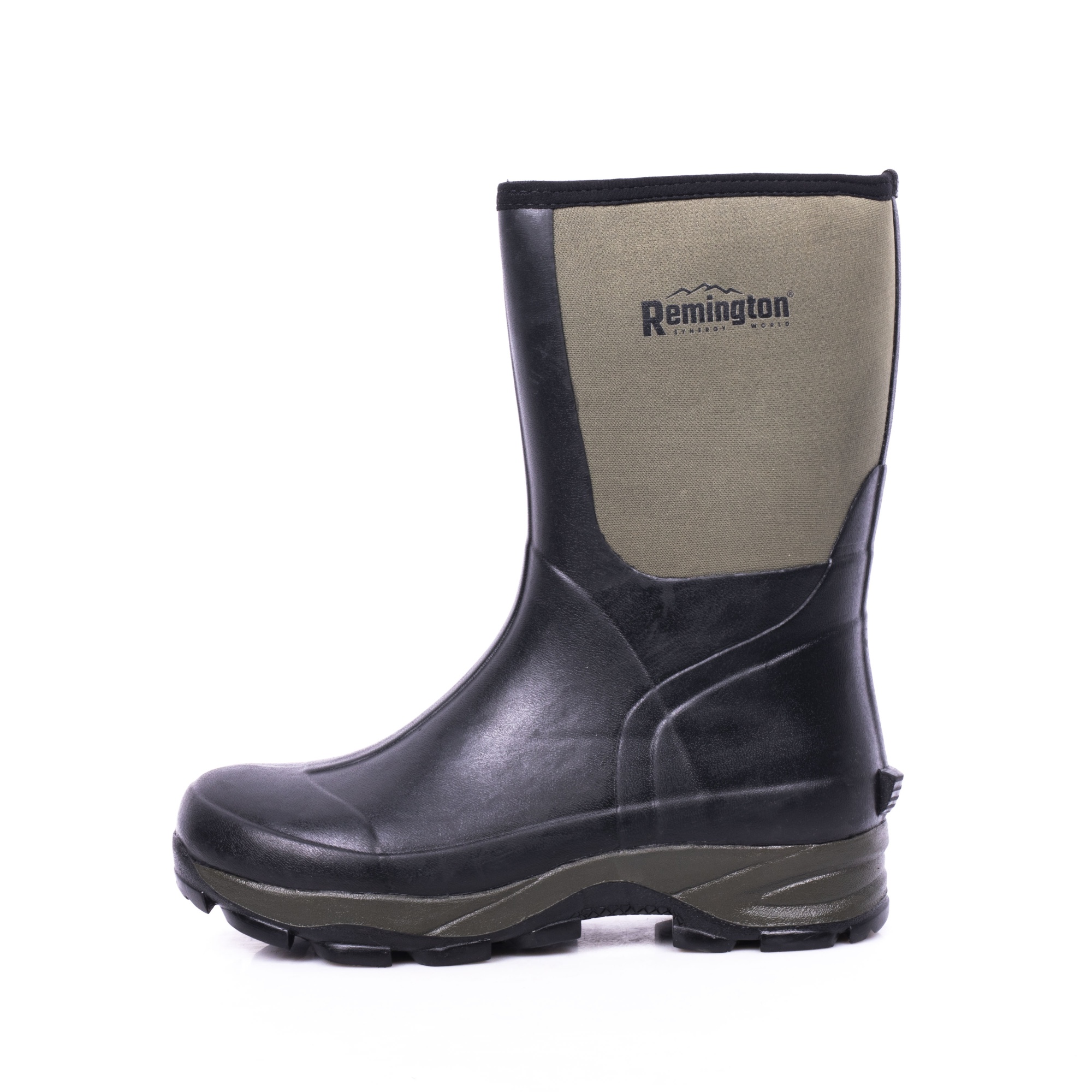 Сапоги для рыбалки демисезонные Remington Men Вallute Boots Black / Green, фото, цена