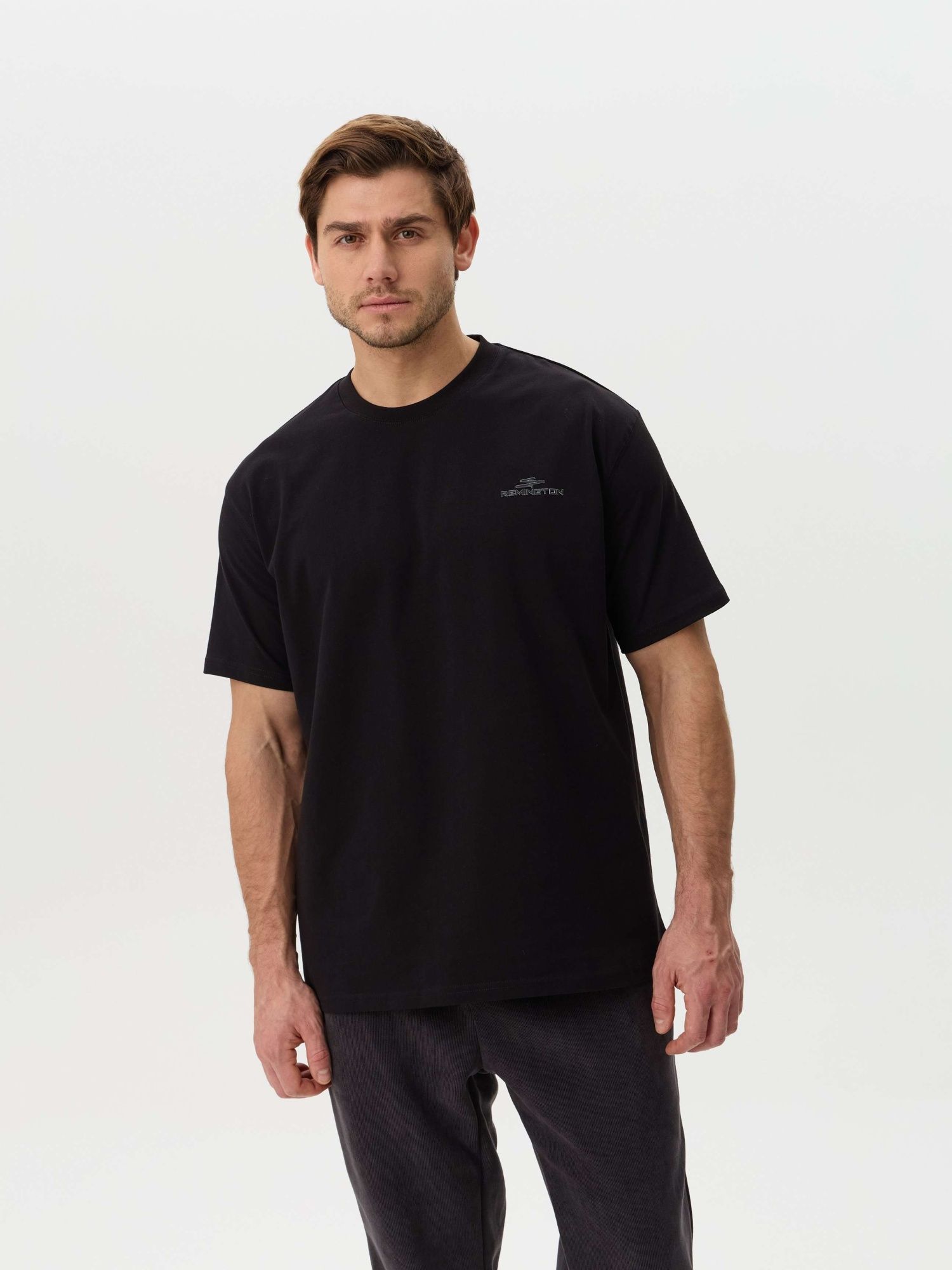 Футболка мужская Remington Casual Black