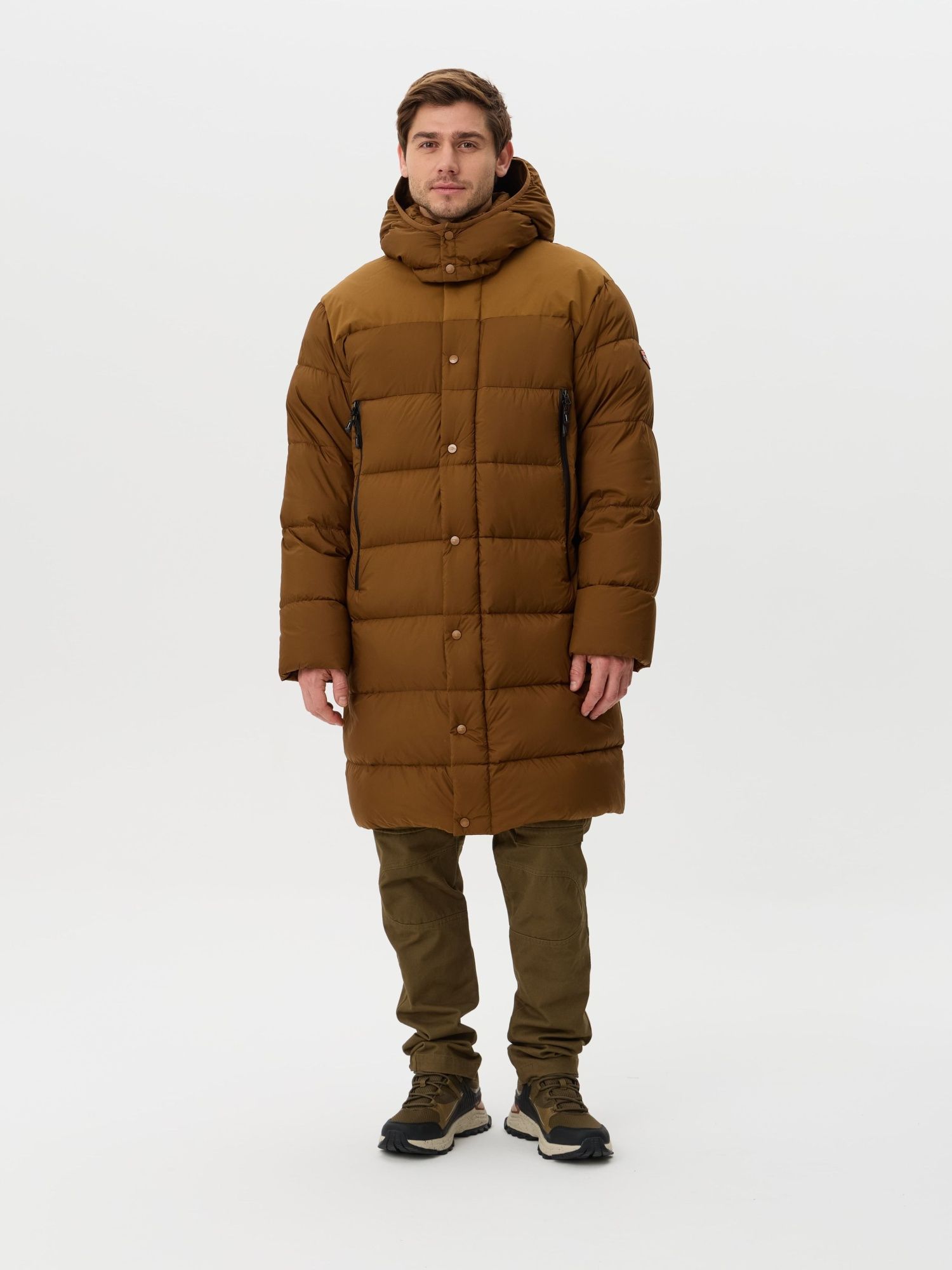 Пальто пуховое мужское Remington DOW2 Anthracene Brown