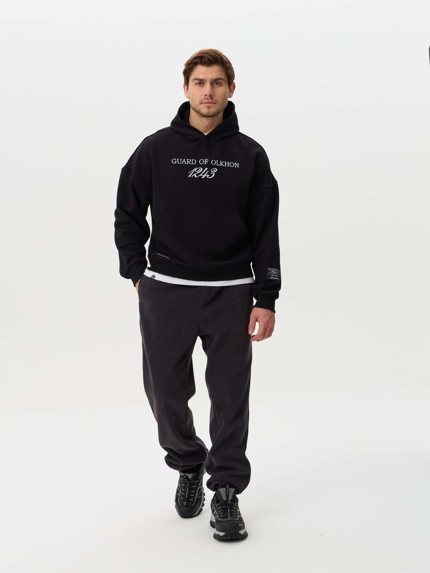 Худи мужская Remington Mountains  Black