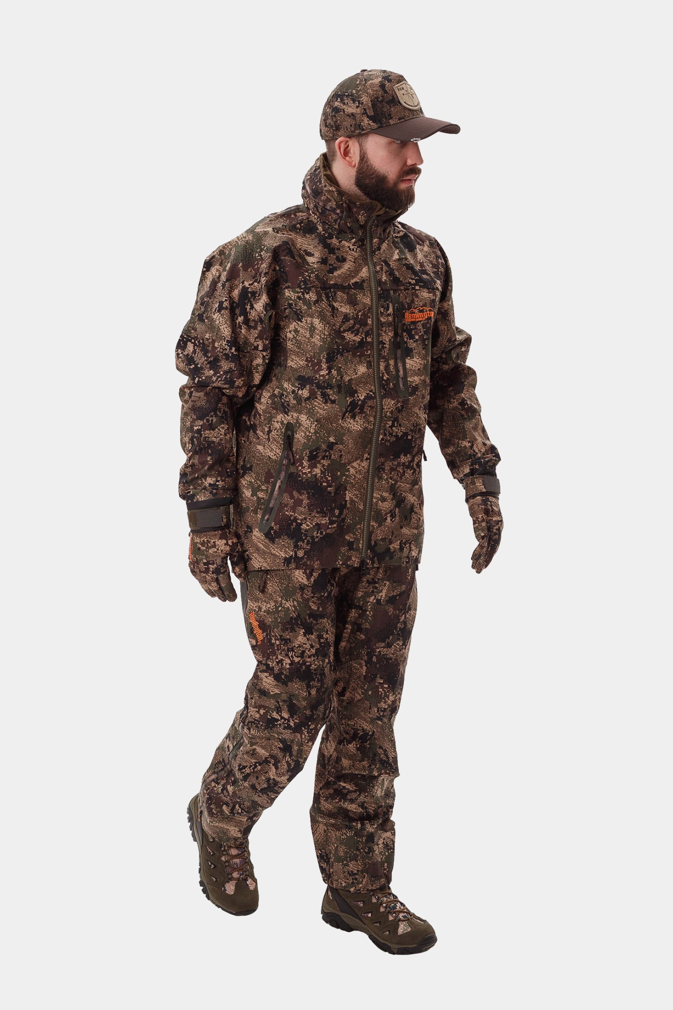 Охотничий костюм демисезонный Remington Stormfront Green forest, фото, цена в интернет-магазине Remington SW Охотничий костюм демисезонный Remington Stormfront Green forest, фото, цена